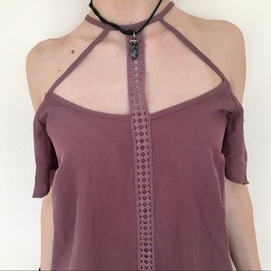 Cute Mauve Summer Top!